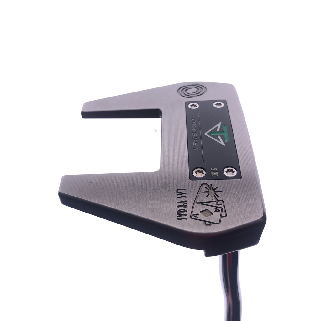 Used Odyssey Toulon Las Vegas DB Stroke Lab Putter / 34.0 Inches - Replay Golf 