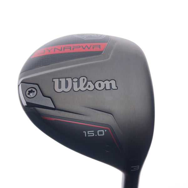 Used Wilson DYNAPWR 3 Fairway Wood / 15 Degrees / Stiff Flex - Replay Golf 