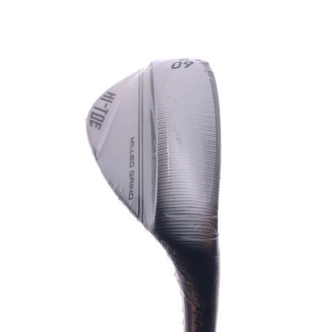 NEW TaylorMade Milled Grind Hi-Toe 3 Chrome Lob Wedge / 60.0 Degree / Wedge Flex - Replay Golf 
