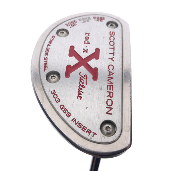 Used Scotty Cameron Red X2 Putter / 35.0 Inches - Replay Golf 