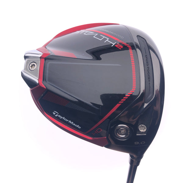 Used TaylorMade Stealth 2 HD Driver / 9.0 Degrees / Stiff Flex - Replay Golf 