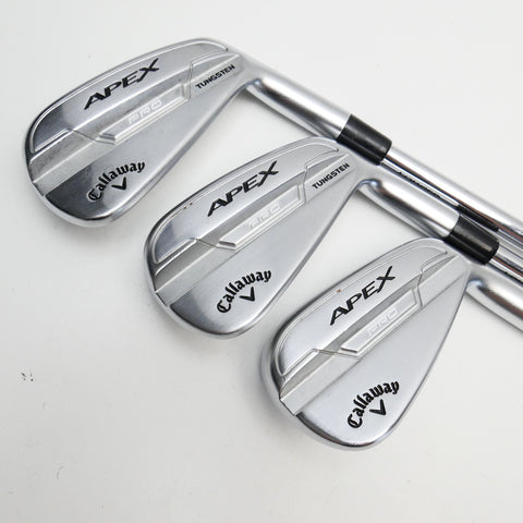 Used Callaway Apex Pro 21 Iron Set / 6 - PW / X-Stiff Flex - Replay Golf 