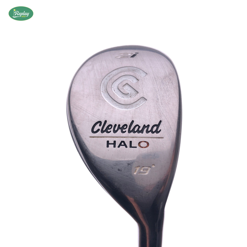 Used Cleveland Halo 3 Hybrid / 19 Degrees / Cleveland Halo Stiff Flex - Replay Golf 