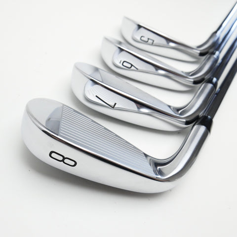 Used Titleist T350 Iron Set / 5 - PW + 48 / Regular Flex - Replay Golf 