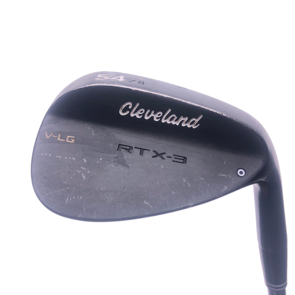 Used Cleveland RTX-3 Black Satin Sand Wedge / 54.0 Degrees / Dynamic Wedge Flex - Replay Golf 