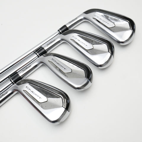 Used Titleist CNCPT CP-01 Iron Set / 4 - PW + 48 / Stiff Flex / Left-Handed - Replay Golf 