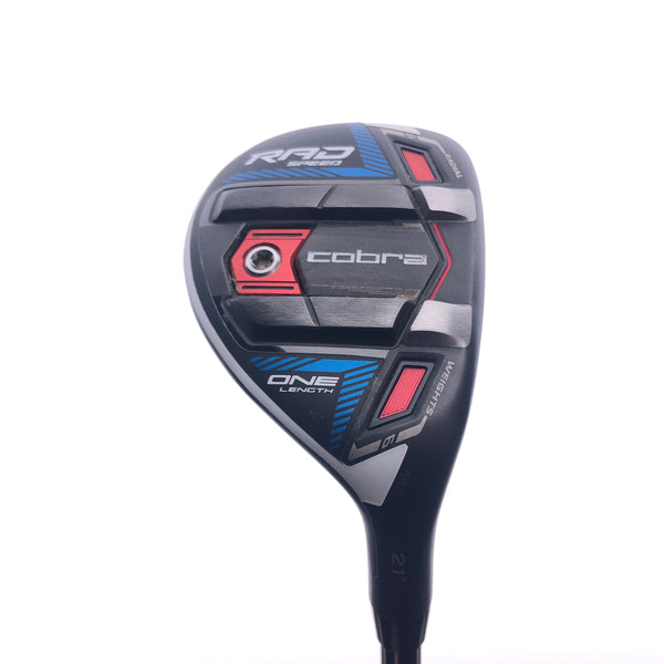 Used Cobra King Radspeed One Length 4 Hybrid / 21 Degrees / Regular Flex - Replay Golf 