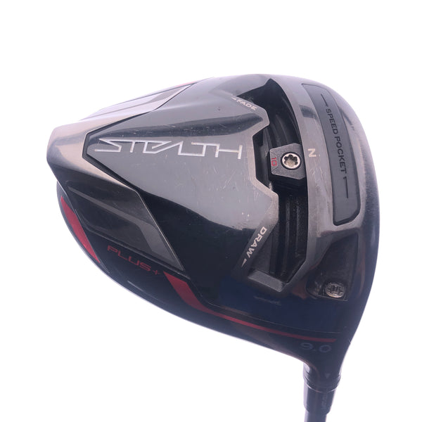 Used TaylorMade Stealth Plus Driver / 9.0 Degrees / TX-Stiff Flex - Replay Golf 