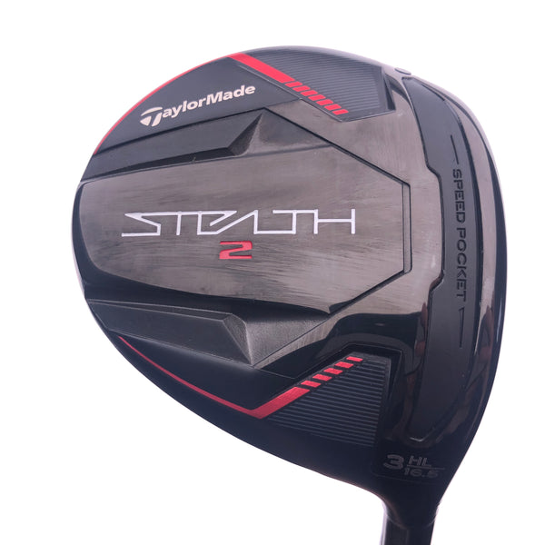 Used TOUR ISSUE TaylorMade Stealth 2 3 HL Fairway Wood / 16.5 Degrees / TX Flex - Replay Golf 