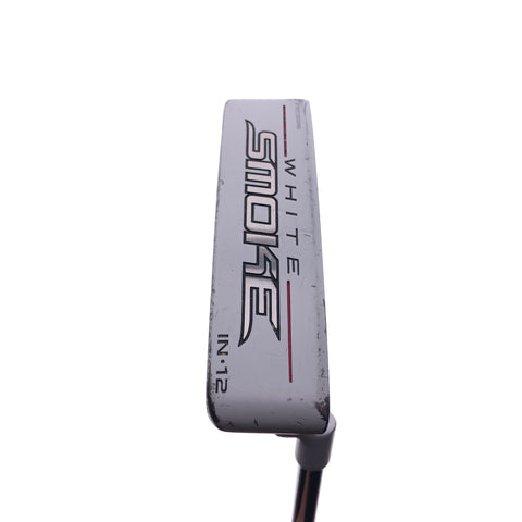 Used TaylorMade White Smoke IN12 Putter / 34.0 Inches - Replay Golf 