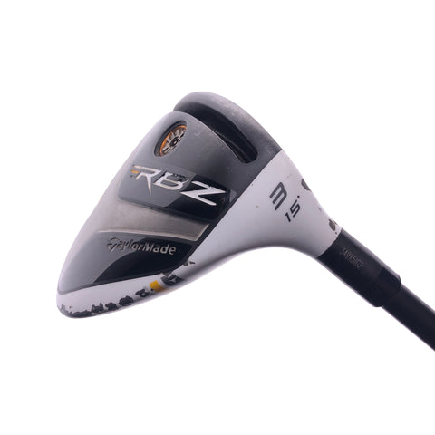 Used TaylorMade RBZ Stage 2 3 Fairway Wood / 15 Degrees / Regular Flex - Replay Golf 