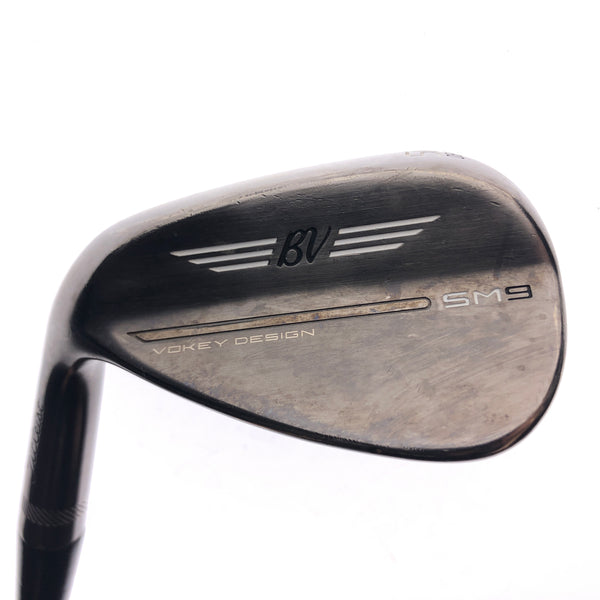 Used Titleist SM9 Brushed Steel Gap Wedge / 50.0 Deg / Wedge Flex / Left-Handed - Replay Golf 
