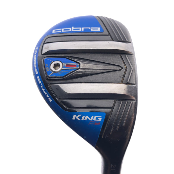 Used Cobra KING F9 Speedback One Length 3 Hybrid / 21 Degrees / Stiff Flex - Replay Golf 
