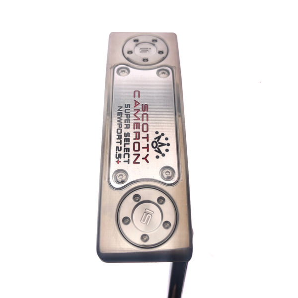 Scotty Cameron Super Select Newport 2.5 Plus Putter / 34.0 Inches - Replay Golf 
