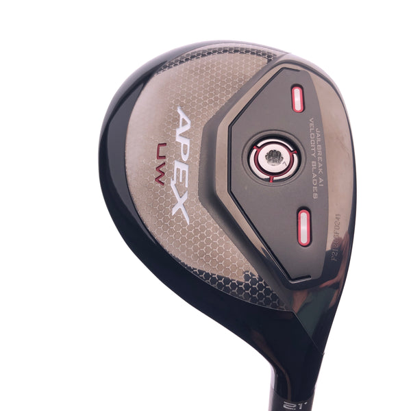 Used Callaway Apex UW 2022 4 Hybrid / 21 Degrees / Regular Flex