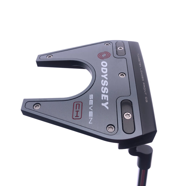 Used Odyssey TRI-Hot Seven CH 5K Putter / 34.0 Inches - Replay Golf 