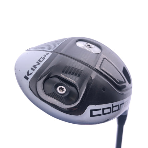 Used Cobra King F6 Driver / 10.5 Degrees / Stiff Flex - Replay Golf 