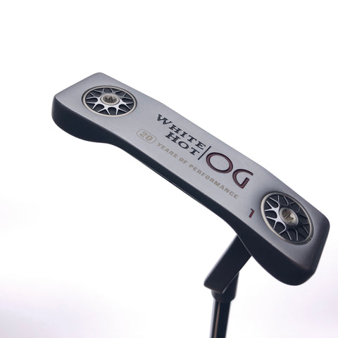 Used TOUR ISSUE Odyssey White Hot OG #1 Stroke Lab Putter / 35.0 Inches - Replay Golf 