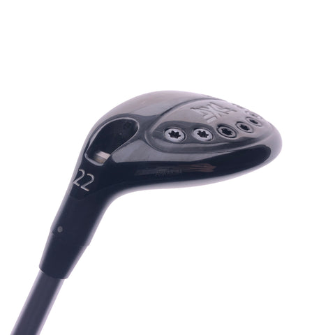 Used PXG 0317 4 Hybrid / 22 Degrees / Stiff Flex / Left-Handed - Replay Golf 