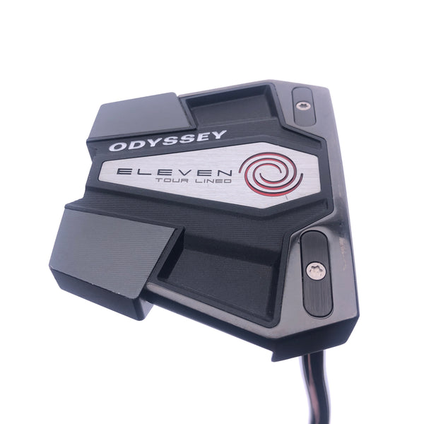Used Odyssey Eleven Tour Lined Putter / 34.0 Inches - Replay Golf 