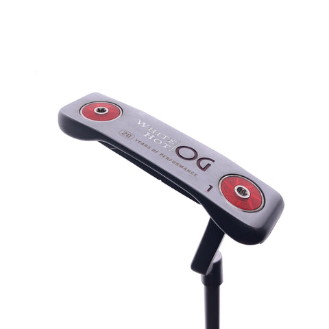 Used TOUR ISSUE Odyssey White Hot OG #1 Stroke Lab Putter / 34.0 Inches - Replay Golf 