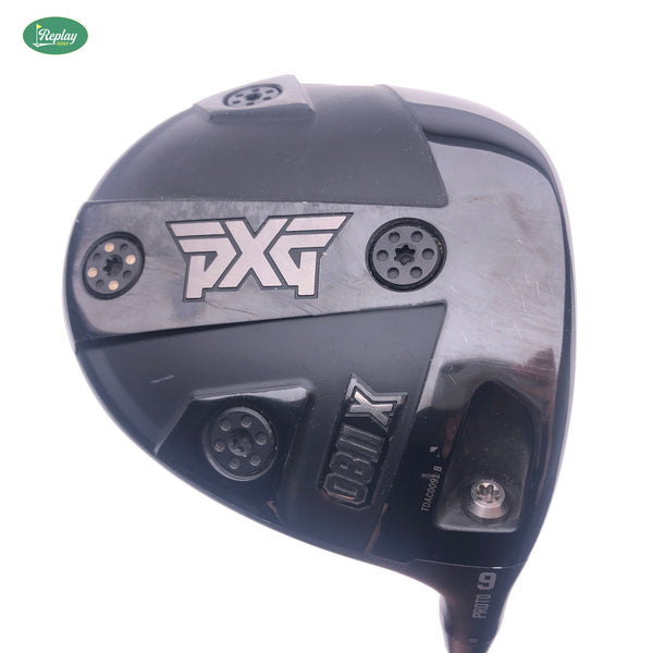 Used PXG 0811 X PROTO Driver / 9 Degrees / Matrix Black Tie 6M3 X-Stiff Flex - Replay Golf 