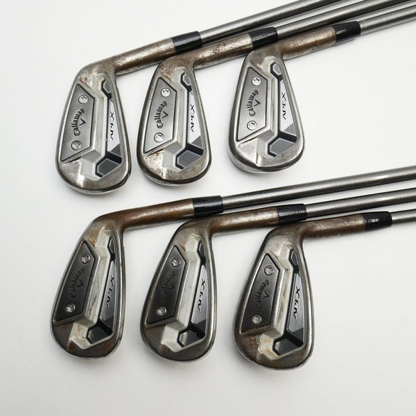 Used TOUR ISSUE Callaway Apex TCB RAW Iron Set / 5 - PW 