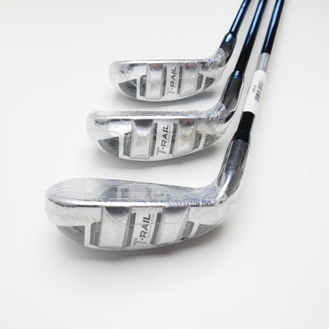 NEW Cobra T-Rail 2021 Iron Set / 6 - SW / Ladies Flex - Replay Golf 