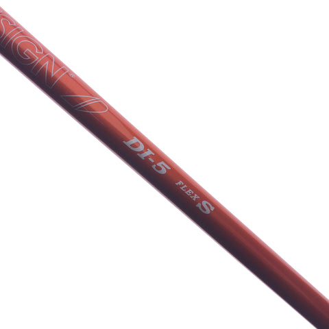 Used Graphite Design Tour AD DI-5 S Driver Shaft / Stiff Flex / Left-Handed - Replay Golf 
