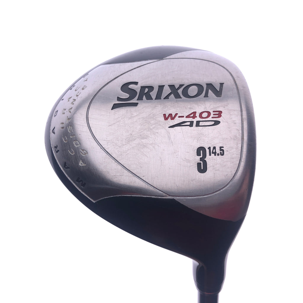 Used Srixon W-403 AD 3 Fairway Wood / 14.5 Degrees / Regular Flex - Replay Golf 