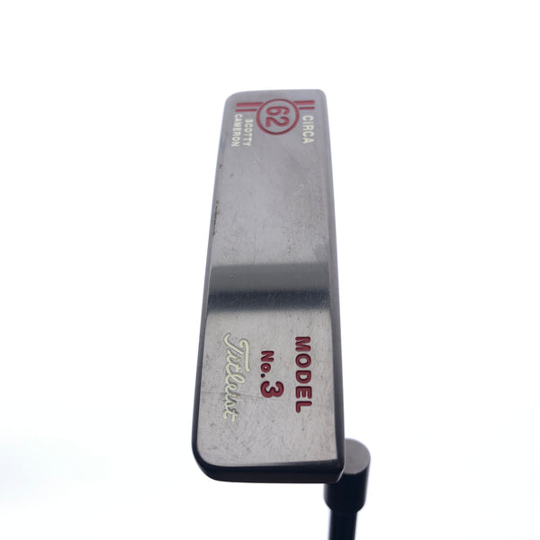 Used Scotty Cameron Circa 62 3 Putter / 35.0 Inches - Replay Golf 