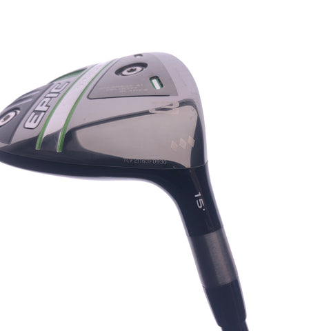 Used TOUR ISSUE Callaway Epic Speed TD 3 Fairway Wood / 15 Degrees / X-Stiff - Replay Golf 