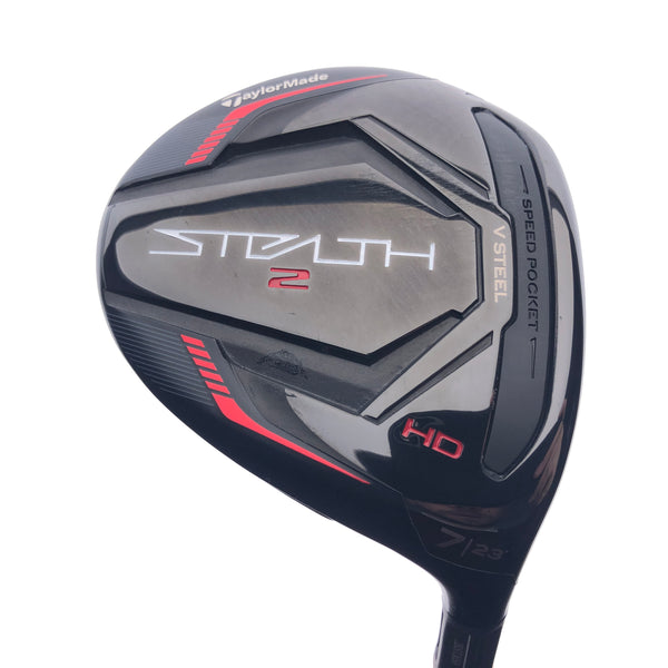 Used TaylorMade Stealth 2 HD 7 Fairway Wood / 23 Degrees / A Flex