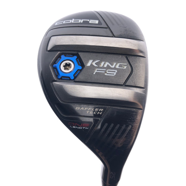 Used Cobra KING F8 Speedback One Length 5 Hybrid / 25 Degrees / Regular Flex - Replay Golf 