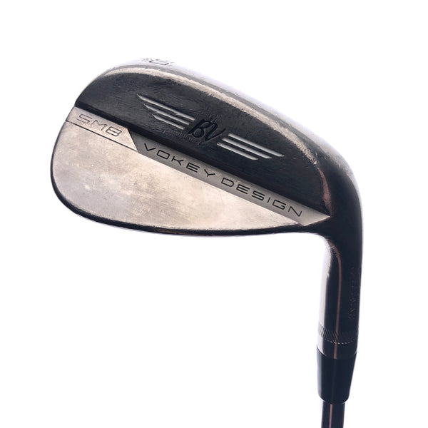 Used Titleist Vokey SM8 Brushed Steel Gap Wedge / 50.0 Degrees / Stiff Flex - Replay Golf 