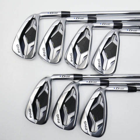Used Ping G430 Iron Set / 4 - PW / Stiff Flex - Replay Golf 