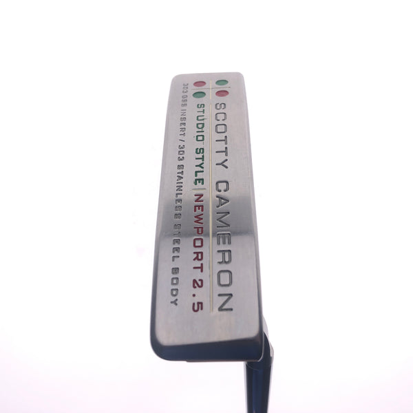Used Scotty Cameron Studio Style Newport 2.5 Putter / 35.0 Inches - Replay Golf 