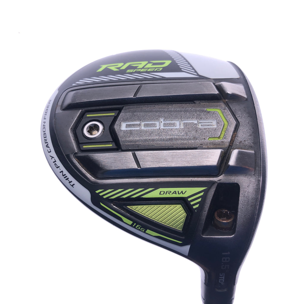 Used Cobra King Radspeed 5 Fairway Wood / 18.5 Degrees / A Flex ...