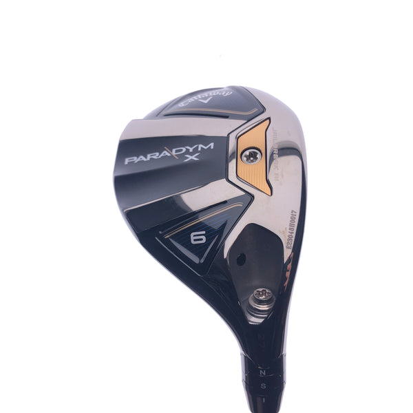 Used Callaway Paradym X 6 Hybrid / 27 Degrees / Regular Flex - Replay Golf 
