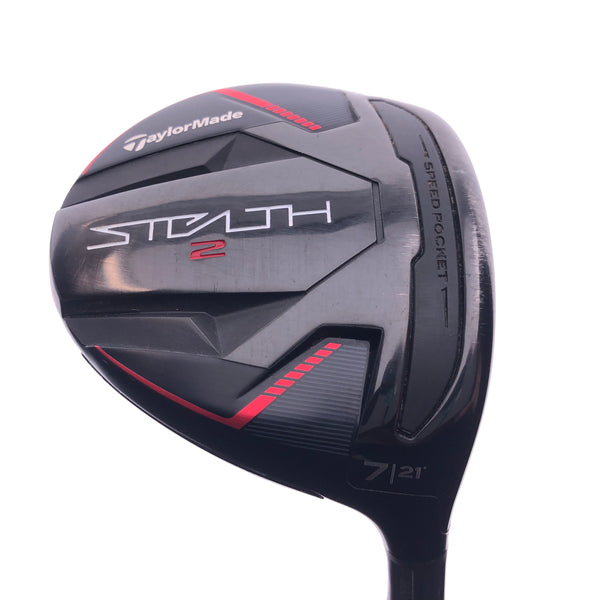 Used TaylorMade Stealth 2 7 Fairway Wood / 21 Degrees / A Flex - Replay Golf 