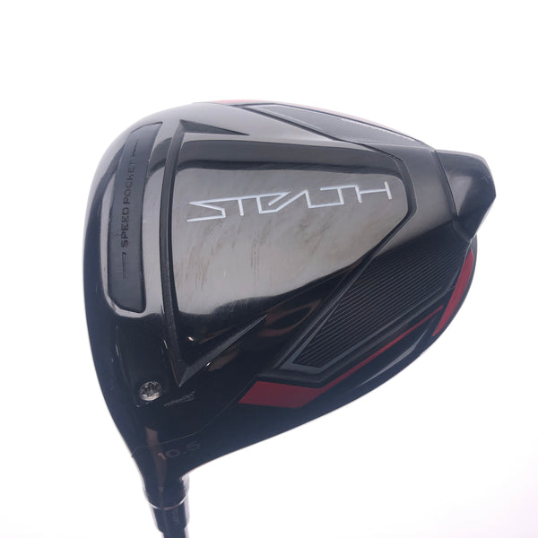 Used TaylorMade Stealth Driver / 10.5 Degrees / Stiff Flex / Left-Handed - Replay Golf 