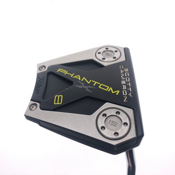 Used Scotty Cameron Phantom X 8 Putter / 33.0 Inches - Replay Golf 