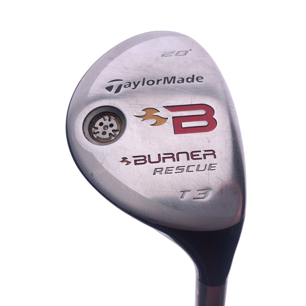 Used TaylorMade Burner Rescue 2008 3 Hybrid / 20 Degrees / Stiff Flex - Replay Golf 