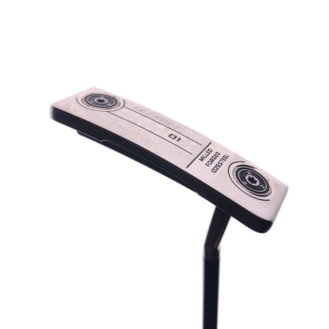 Used Mizuno M-Craft OMOI 01 Nickel Putter / 34.0 Inches - Replay Golf 