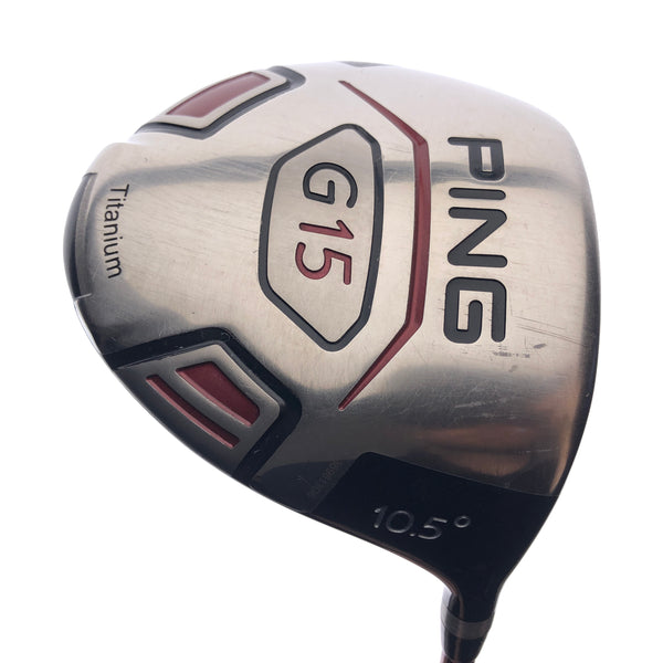Used Ping G15 Driver / 10.5 Degrees / Stiff Flex - Replay Golf 