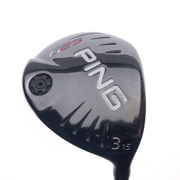 Used Ping G25 3 Fairway Wood / 15 Degrees / Soft Regular Flex - Replay Golf 