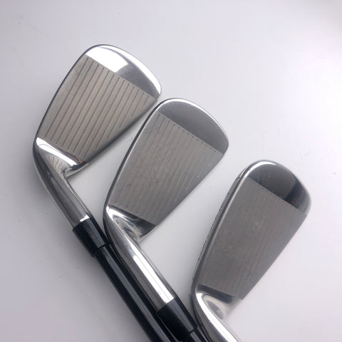 Used Cleveland Launcher HB Turbo Iron Set / 6 - PW + DW / A Flex - Replay Golf 