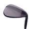 NEW TaylorMade Milled Grind 3 Black Lob Wedge / 60.0 Degrees / Stiff Flex - Replay Golf 
