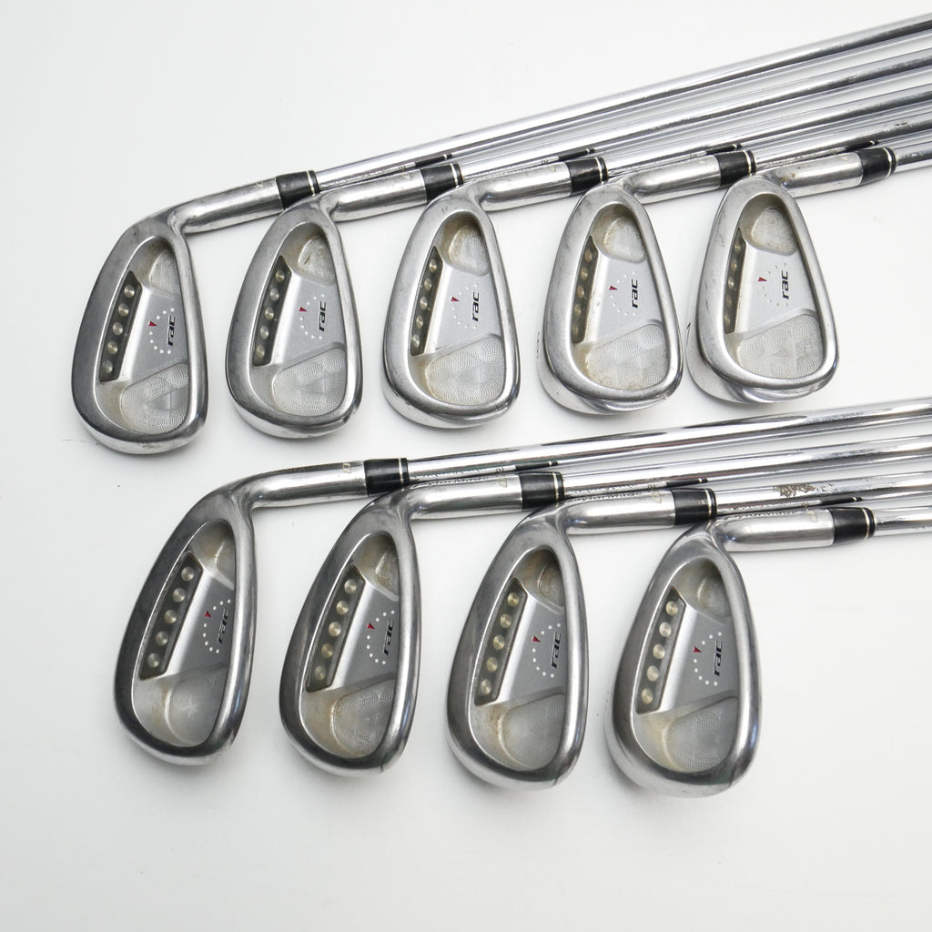 Used TaylorMade RAC OS Iron Set / 3 SW / Regular Flex Replay Golf
