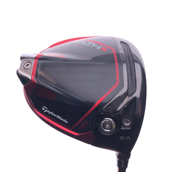 Used TaylorMade Stealth 2 HD Driver / 9.0 Degrees / Stiff Flex - Replay Golf 